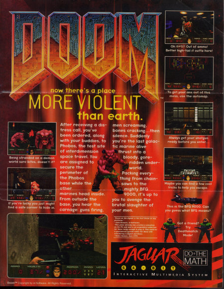 Doom full page ad.